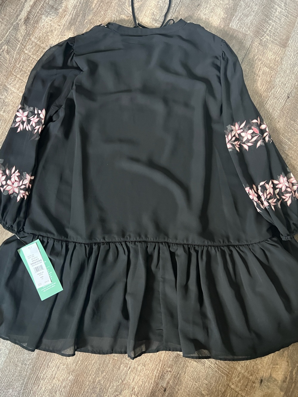 Sam And Jess Women's Plus 3/4 Sleeve Babydoll Dress- Size 2X - Picture 4 of 12